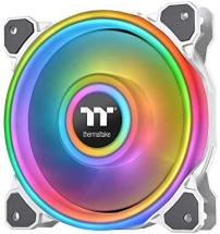 Thermaltake Riing Quad 120mm 16.8 Million RGB (Alexa/Razer Chroma) White Case/Rad Fan