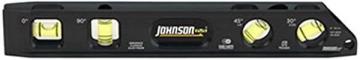 Johnson Level & Tool 1411-0900 Magnetic Billet Torpedo Level, 9", Black