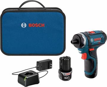 Bosch PS21-2A 12V Max 2-Speed Pocket Driver Kit, Blue