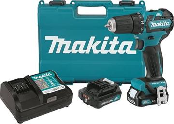 Makita FD07R1 12V MAX CXT Lithium-Ion Brushless Cordless Driver-Drill Kit, 3/8"