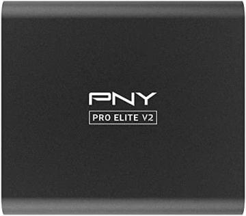 PNY Pro Elite V2 500GB USB 3.2 Gen 2x1 Type-C Portable Solid State Drive