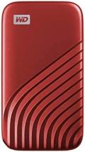 Western Digital 1TB My Passport SSD Portable External Solid State Drive, Red