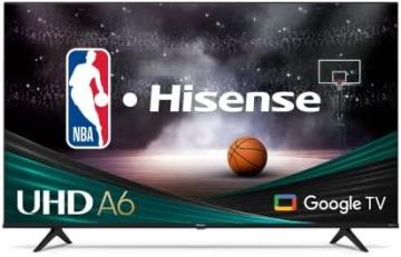 Hisense A6 Series 75-Inch Class 4K UHD Smart Google TV