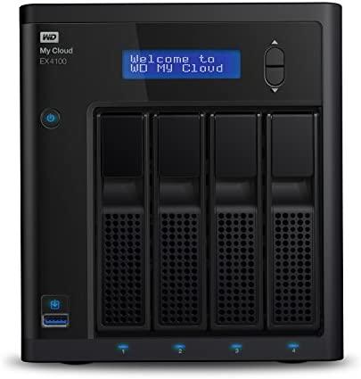 Western WD 24TB My Cloud EX4100 Expert Series 4-Bay Network Attached Storage