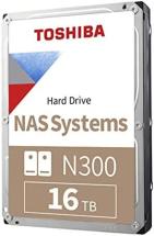 Toshiba N300 16TB NAS 3.5-Inch Internal Hard Drive