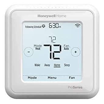 Honeywell TH6220WF2006/U Lyric T6 Pro Wi-Fi Programmable Thermostat, White