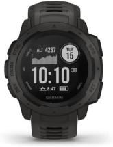 Garmin Instinct, Rugged Outdoor Watch with GPS, Graphite