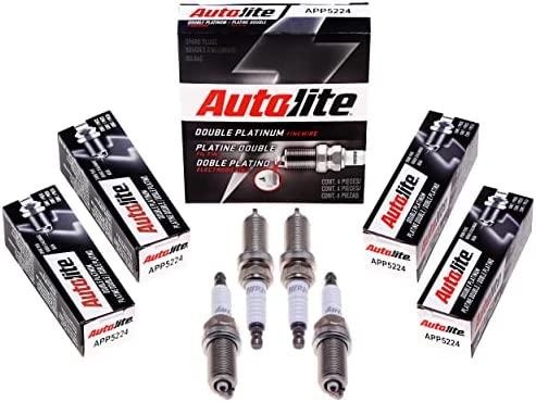 Autolite APP5224 Double Platinum Automotive Replacement Spark Plugs