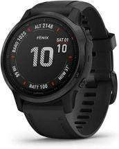 Garmin fenix 6S Pro, Premium Multisport GPS Watch, Smaller-Sized, Black