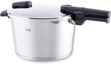 Fissler Stainless Steel Vitaquick Pressure Cooker, For All Cooktops, 8.5 Quarts
