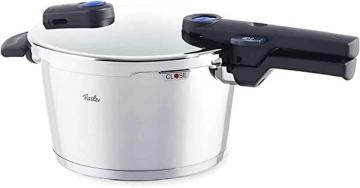 Fissler Stainless Steel Vitaquick Pressure Cooker, For All Cooktops, 4.8 Quarts