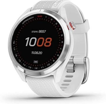 Garmin Approach S42, GPS Golf Smartwatch, Lightweight with 1.2" Touchscreen