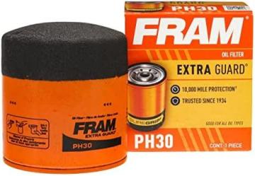 Fram Extra Guard PH30, 10K Mile Change Interval Spin-On Oil Filter