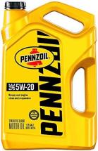 Pennzoil Synthetic Blend 5W-20 Motor Oil (5-Quart, Single-Pack)