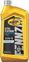 Pennzoil Ultra Platinum Full Synthetic 5W-30 Motor Oil (1 Quart)