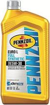 Pennzoil Platinum Euro L Full Synthetic 5W-30 Motor Oil (1-Quart, Single)