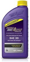 Royal Purple 01030 API-Licensed SAE 30 High Performance Synthetic Motor Oil - 1 Qt.