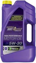 Royal Purple 51530 API-Licensed SAE 5W-30 High Performance Synthetic Motor Oil - 5 qt,