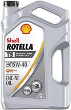 Shell Rotella T5 Synthetic Blend 15W-40 Diesel Engine Oil (1 Gallon)