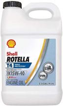 Shell Rotella T4 Triple Protection Conventional 15W-40 Diesel Engine Oil (2.5-Gallon)