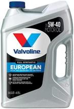 Valvoline European Vehicle Full Synthetic 5W-40 Motor Oil 5 Quart