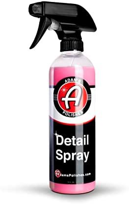 Adam's Polishes Detail Spray 16oz Quick Waterless Detailer Spray, Wash Kit & Dust Remover