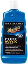 Meguiar's M5616 Marine/RV Pure Wax Carnauba Blend - 16 Oz Bottle