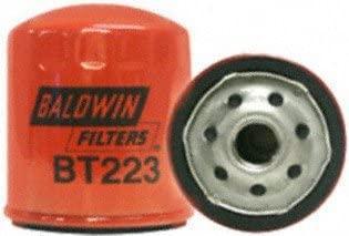 Baldwin BT223 Oil Filter, Spin-On, Full-Flow, Red