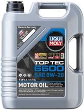 Liqui Moly 22046 Top Tec 6600 SAE 0W-20 Synthetic Motor Oil, 5 Liter