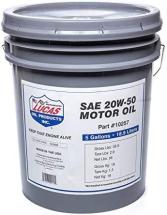 Lucas Oil 10257 Motor Oil (SAE 20W-50 Plus, 5 Gallon Pail), 1 Pack
