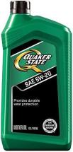 Quaker State Motor Oil, Synthetic Blend 5W-20 (1-Quart, Single Pack)