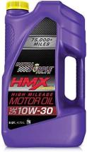 Royal Purple 11750 HMX SAE 10W-30 High-Mileage Synthetic Motor Oil - 5 qt,
