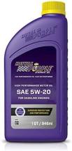 Royal Purple 01520 API-Licensed SAE 5W-20 High Performance Synthetic Motor Oil - 1 Quart