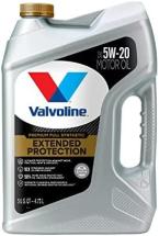 Valvoline Extended Protection 5W-20 Full Synthetic Motor Oil 5 Quart