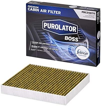 Purolator PBC25870 PurolatorBOSS Premium Cabin Air Filter with Febreze Freshness