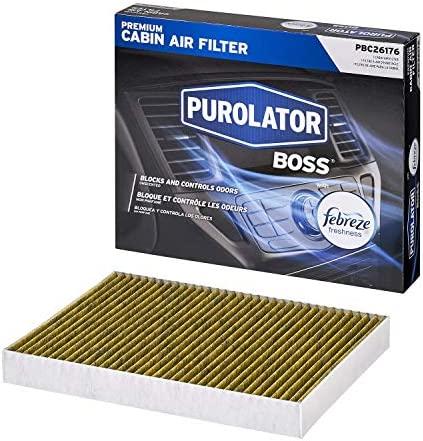 Purolator PBC26176 PurolatorBOSS Premium Cabin Air Filter with Febreze Freshness
