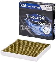 Purolator PBC25869 PurolatorBOSS Premium Cabin Air Filter with Febreze Freshness