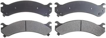 ACDelco Silver 14D784CH Ceramic Front Disc Brake Pad Set with Hardware