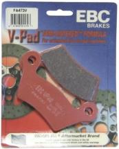 EBC Brakes FA473V Semi Sintered Disc Brake Pad, Black, One-Size