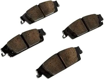 GM Genuine Parts 171-1228 Rear Disc Brake Pad Set with Clips