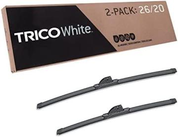 Trico White 26 Inch & 20 Inch Pack of 2 Windshield Wiper Blade