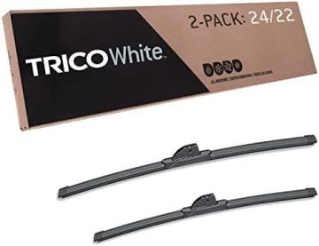 Trico White 24 Inch & 22 Inch pack of 2 Windshield Wiper Blades