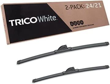 Trico White 24 Inch & 21 Inch pack of 2 Windshield Wiper Blades