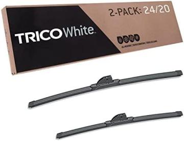 Trico White 24 Inch & 20 Inch pack of 2 Windshield Wiper Blades