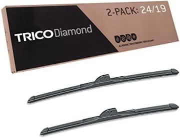 Trico Diamond 24 Inch & 19 inch pack of 2 Windshield Wiper Blades