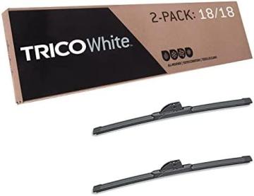 Trico White 18 Inch pack of 2 Windshield Wiper Blades