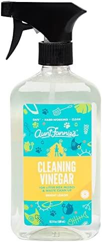 Aunt Fannie's All Purpose Cleaning Vinegar for Cat Odors & Stains, 16.9 Fl Oz