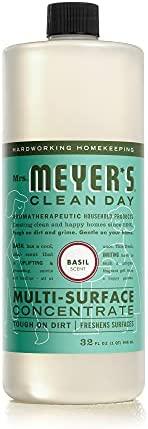 Mrs. Meyer's Multi-Surface Cleaner Concentrate, Basil, 32 fl. oz