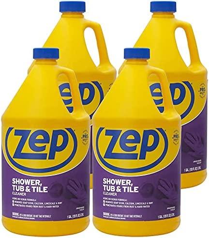 Zep Shower Tub and Tile Cleaner 1 Gallon ZUSTT128 (Case of 4)