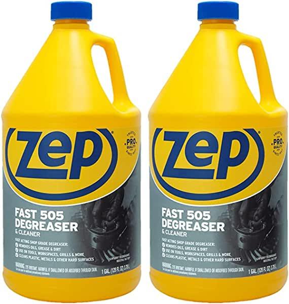 Zep Fast 505 Cleaner and Degreaser 1 Gallon ZU505128 (Case of 2)